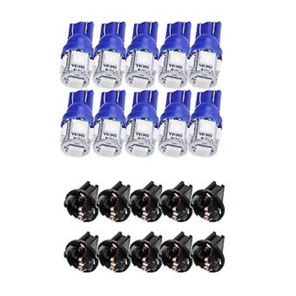 T10 194 168 Led-polttimo Pc194 Pc195 Pc160 Pc168 Instrumenttipaneelin mittarit Cler Dasard B