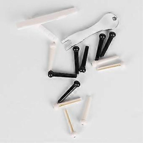 12 stk. Gitar Bro Pinne Trekker Fjerner Akustisk Gitar Bro Pinner Plugger