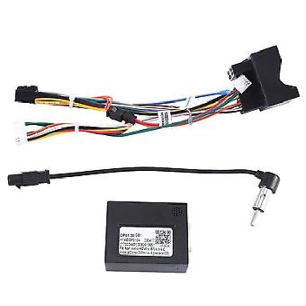 Bilradiokabel med Canbus-boks for Opel H Zafira B strømledningsnett for Android-hovedenhet Insta