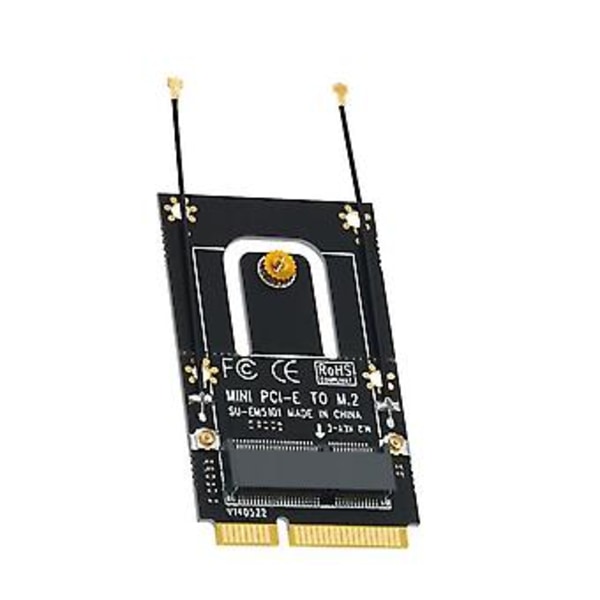 M.2 Ngff - Mini Pci-e -sovitinmuunninkortti M2-näppäin Ngff E -liitäntä M2 langattomalle Blu:lle