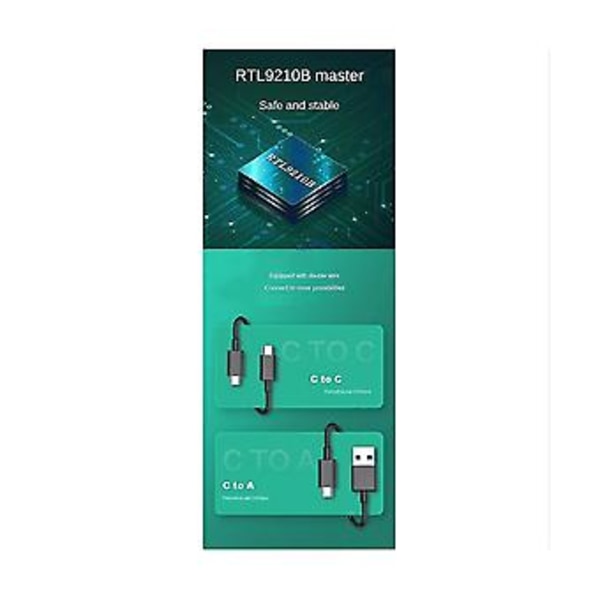 SSD Kabinett M.2 NVMe/SATA Kabinett USB C PCIe M2 SSD Kabinett USB 3.2 N2 10Gbps For 2230 2242