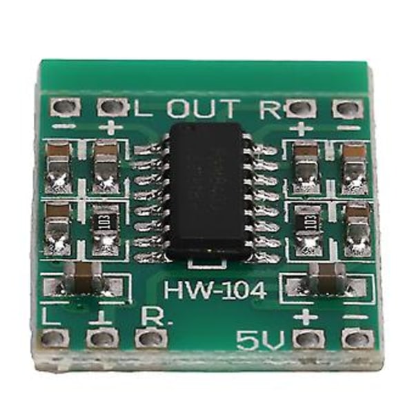 PAM8403 Mikro Digital Effektforstærker Board 2x3W Klasse D Forstærkermodul USB Drevet 2.5‑5V