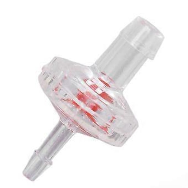 10 stk. Tilbakeslagsventil 1-veis PP Plast Barb Slange Vannstopper Variabel Diameter Membran 3 til 7