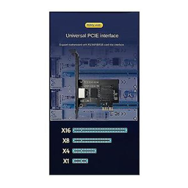 2.5g Yhden Portin Gigabit Verkkokortti 2500m I225 Pci-e Langallinen Verkkokortti Pöytäkonepeli Peliverkkokortti