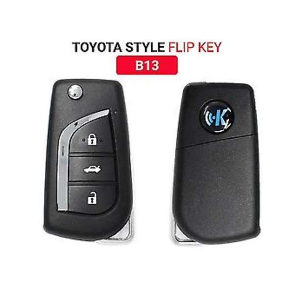 Keydiy B13 Fjernbetjent Bilnøgle 3 Knapper Til Kd900/-x2 Mini/ Urg200 Programmering