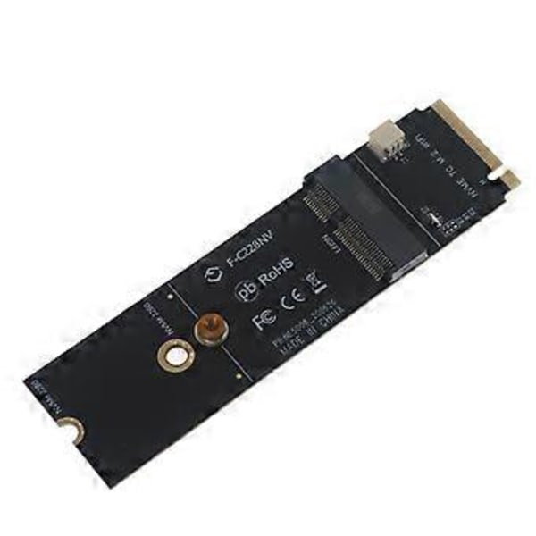 för M.2 till Nvme WiFi-kort till för M.2 för Key för M Wifi-adapter för SSD-omvandlare AX200 AX210 BCM94360NG Bluetooth-kompatibel