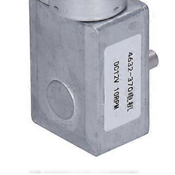 Turbo-kierukkavaihdemoottori itselukittuva metallinen DC 12V 10rpm lisävaruste tee-se-itse projekteihin 4632370