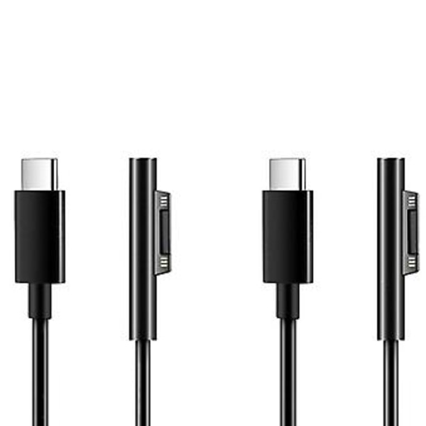 Anslut till USB C-laddningskabel för Surface Pro 3/4/5/6/7, Surface Go