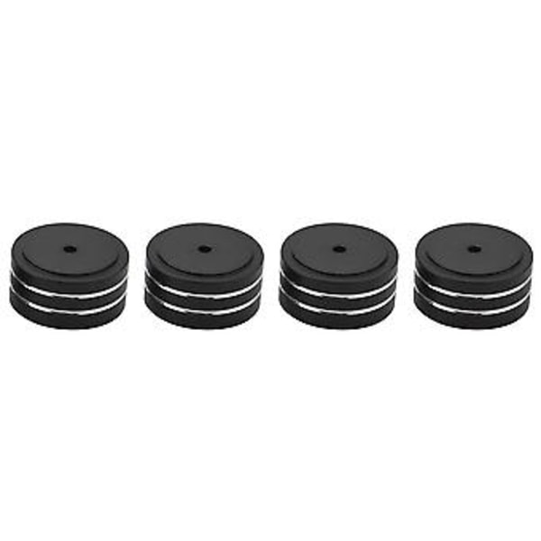 4 stk. 40x20mm Aluminium Hifi Forstærker Højttaler Isolationsstand Pladespiller Dac Fødder Pad