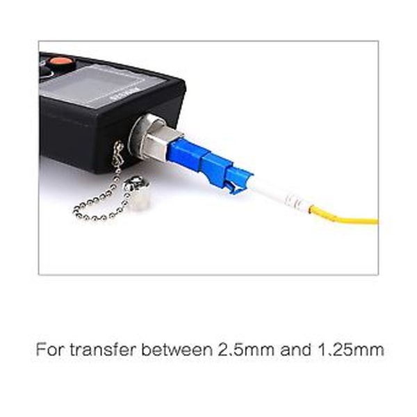 Optisk utstyr verktøy Lc Fe til Sc Hybrid Flan Singlemode 9/125 Sm Optisk Fiber Adapter