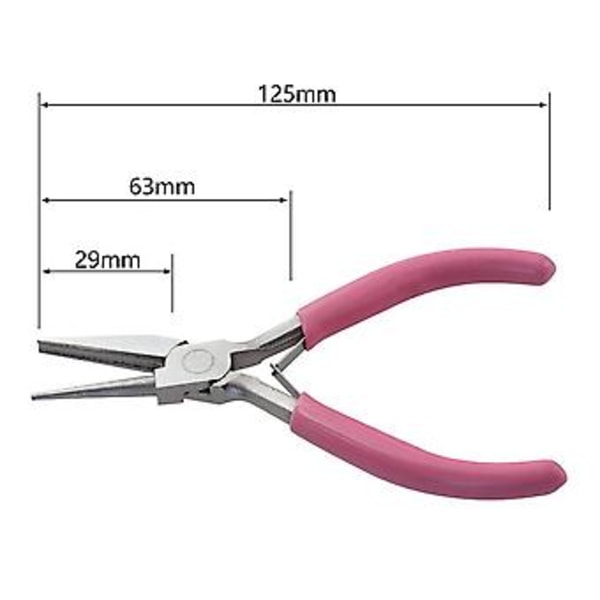 2x Rund Konkav Tang Wire Loo Tang For DIY Smykker Ma