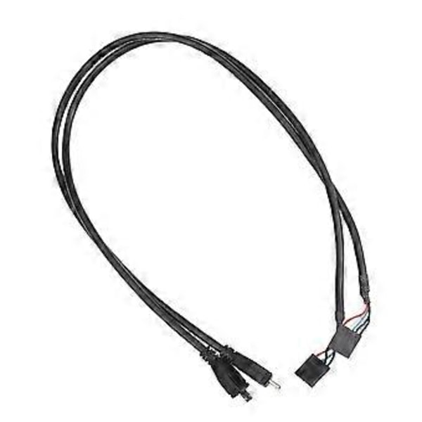(2 kpl) 50cm 5-nastainen emolevyn naarasliitin Micro-usb urosadapteri Dupont-jatkokaapeli (5-nastainen