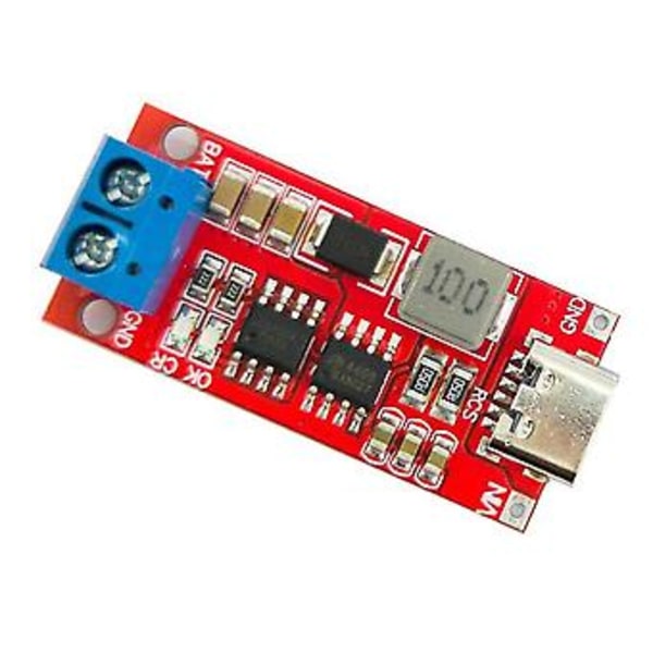 Type-c 4s 4a Boost Module Polymeeri Litiumakku Latausmoduuli 18650 Litiumakku Lataus Bo