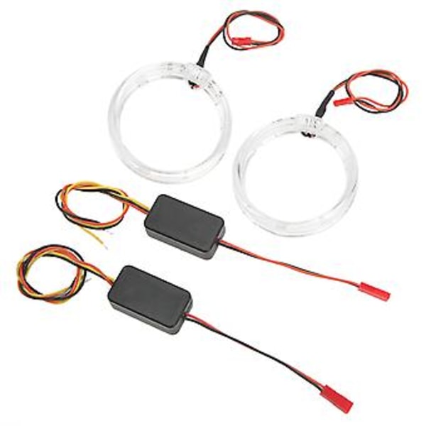 Sirkelring Angel Eyes, 2 stk. Bil LED Lys Hovedlys Halo Ringer LED Lysguide Angel Eyes Pålitelig Ytelse