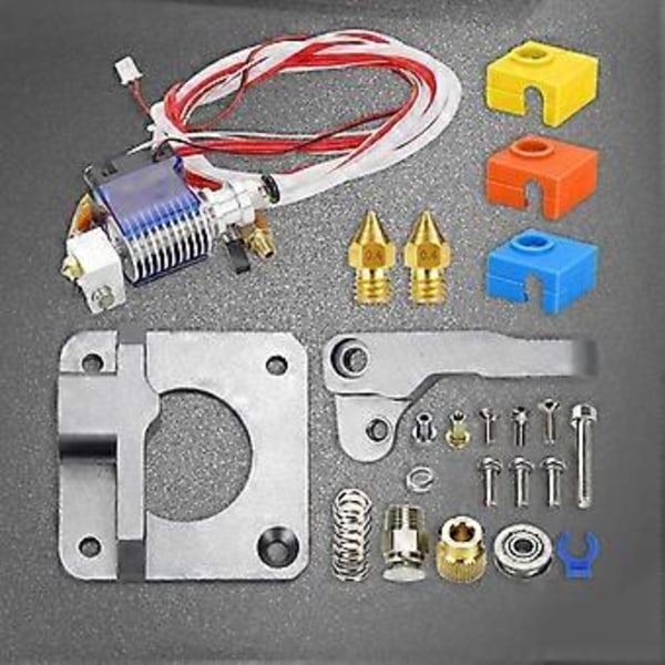 3D-skrivardelar Aluminiumlegering Uppgraderad Extruder Bowden Block CR10 1.75MM Filament Extrudering För MK8 CR-10 Ender-3