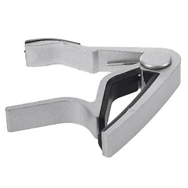 Capo Clamp Folkgitarr Akustisk Klassisk Elgitarr Silver Metall