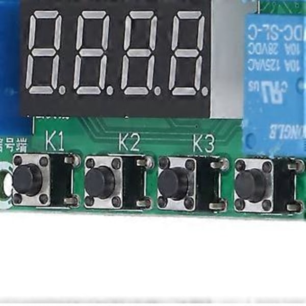 Relémodul Toveis DC 32 Funksjoner Bredspenning Arbeidsmodus 730V Forsinkelsesrelémodul for Kontroll av Vannpumpe Motor