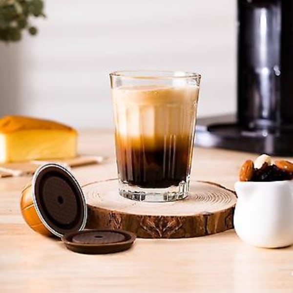 Silikonkapselbrett for gjenfyllbare Nespresso Vertuo-kapsler