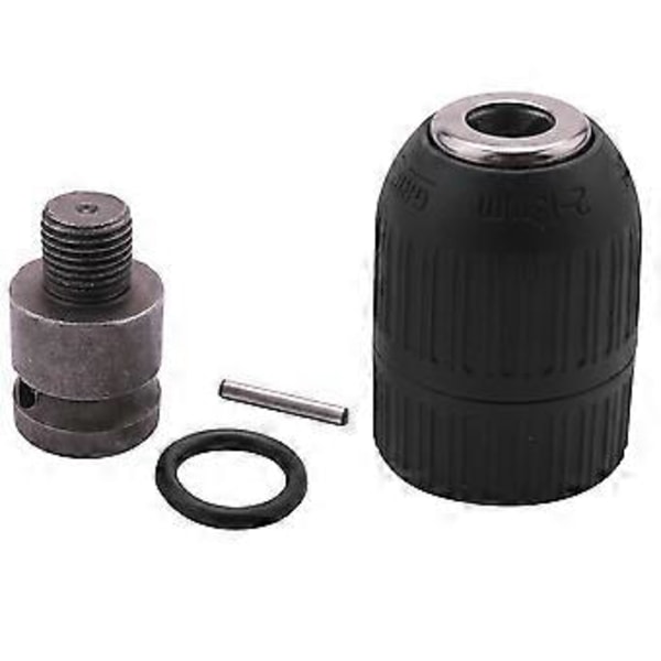 2-13mm 1/2-20unf Med 1/2 Chuck Adapter Självlåsande Nyckellös Elektrisk Borrchuck För Slagnyckel