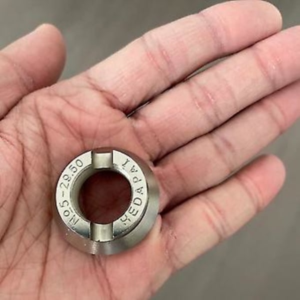 Mindre Stål Klockverktyg Baksida Flaska Öppnare 29.5 Mm Klocka