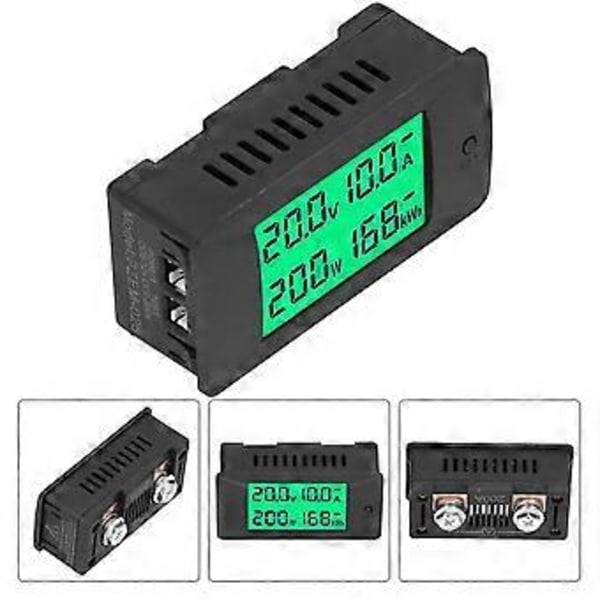 Energimätare LCD Digital Display Spänning Ström Strömförbrukning Monitor DC 5-12V PZEM025