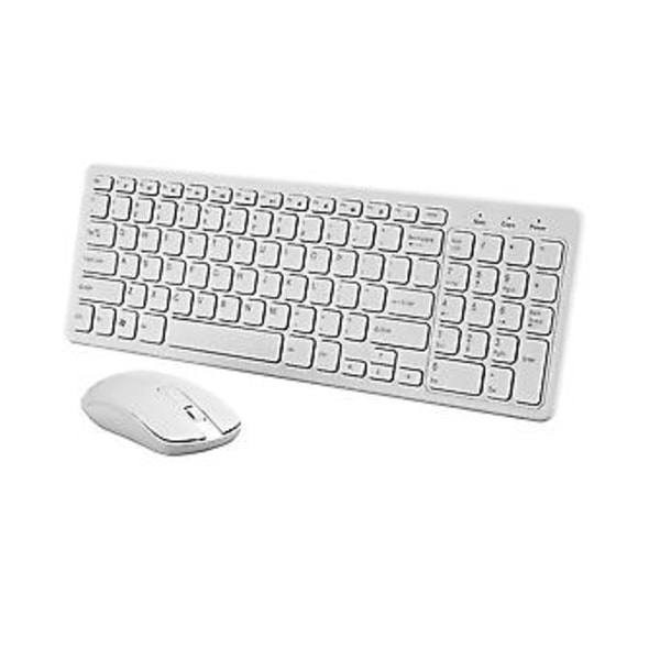2.4g Optisk Trådløs Kit Trådløs USB Mottaker Combo For PC Laptop Ultra Tynn