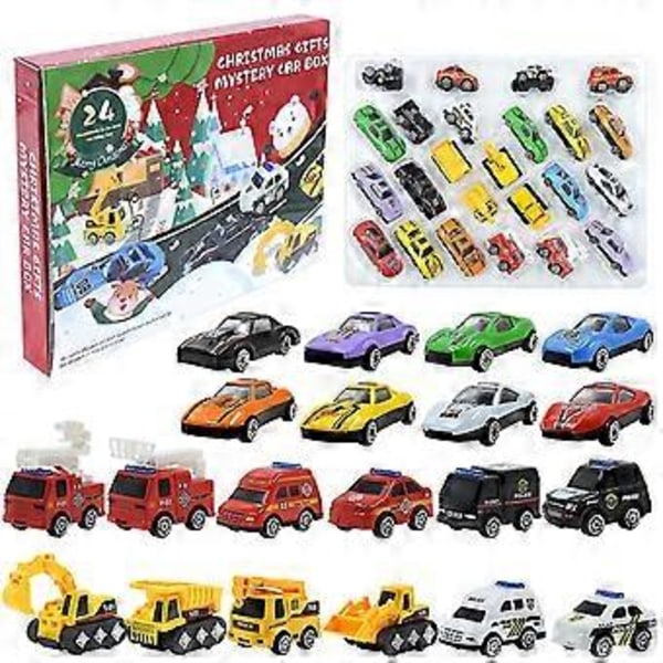 Joulun Adventtikalenteri 24 Eri Ajoneuvon Rakennuspalikkasarjalla Lapsille, Joululoman Perheaktiviteetti