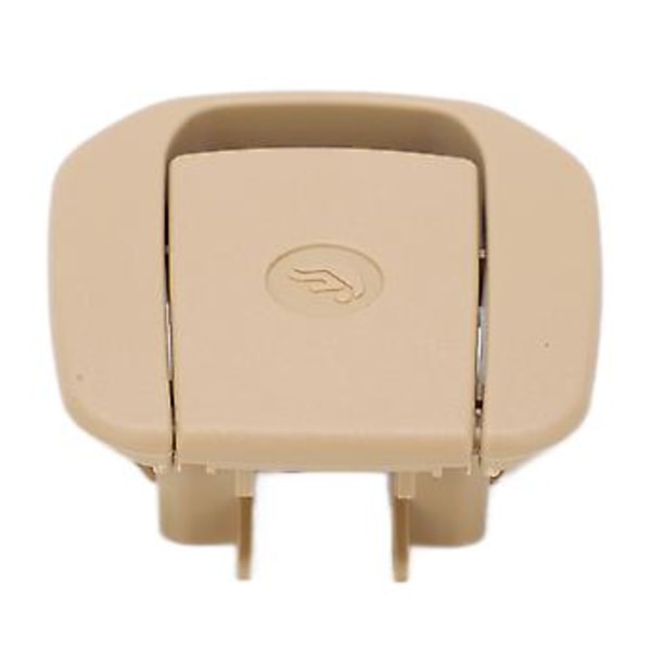 Bakre Barnstolsankare Skydd Bakre Rad ISOFix Slot Trim Knapp Ersättning för 1 Serie Beige
