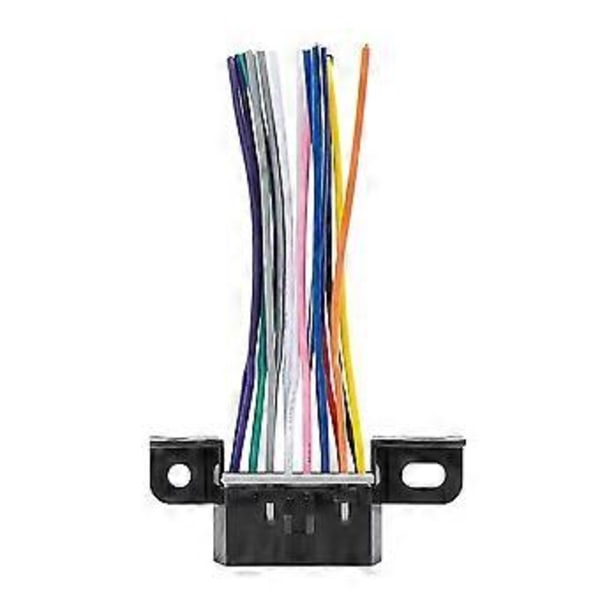 Komplett 16-stifts J1962F OBD2 Hona till Hane DIY Fast Kabelhärva Adapter Kontakt Plugg Instrumentbräda Port Kabel
