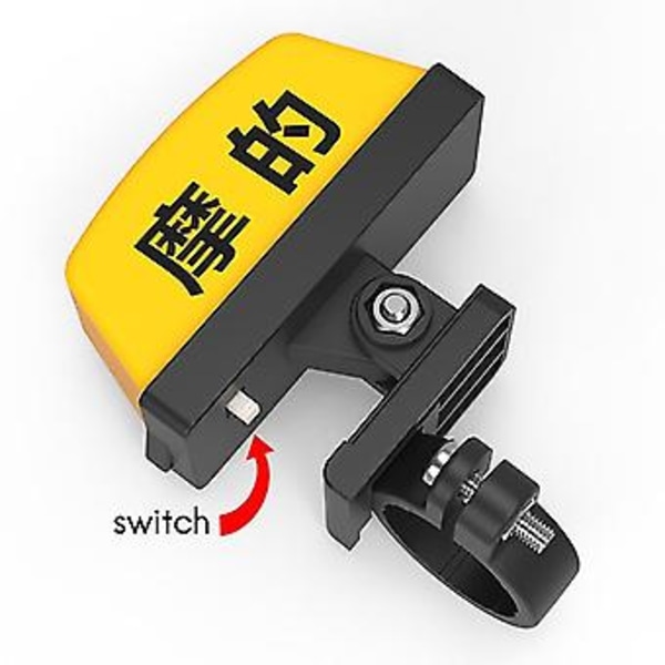 Sykkel USB LED Taxi Skilt Indikator LED Rotte Elektrisk Oppladbar Varsel Li