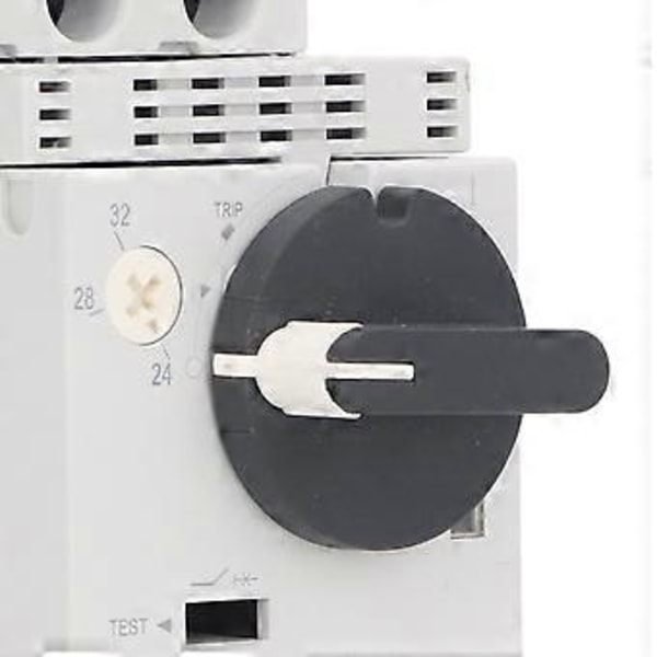 Motorskyddsbrytare 2432A 35mm DIN-skenmontering Vredkontroll Motorskyddsbrytare AC400 415V