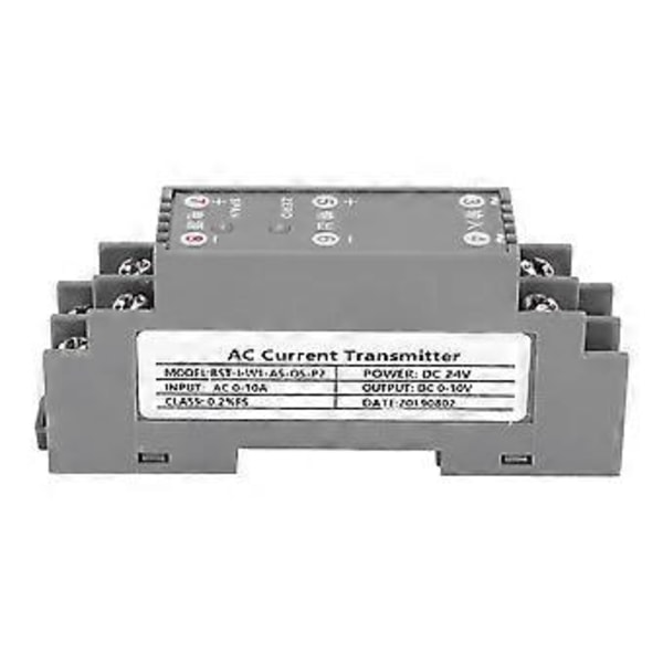 AC Strömsensor Transmitter Mellanspänningsutrustning Industriellt Tillbehör DC 24V Strömförsörjning
