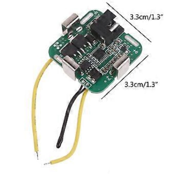 4S 14.8V 16.8V Litiumbatteri Skyddskort För Elverktyg Borrmaskin Rak