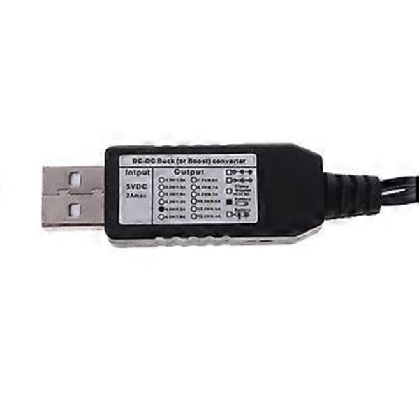 Batterieliminator USB Strømkabel Erstat Li-ion Batteri 5V USB Konverter til 4.5V