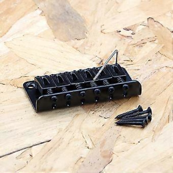 Metall Fast Hardtail Bro Topplasting Halestykke for 6 Strengs Elektrisk Gitar