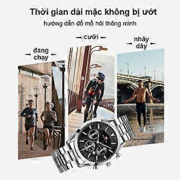 Elegant Herrklocka med Quartz: Lyxig Självlysande Klocka, Perfekt för Business Casual och Vardagsbruk