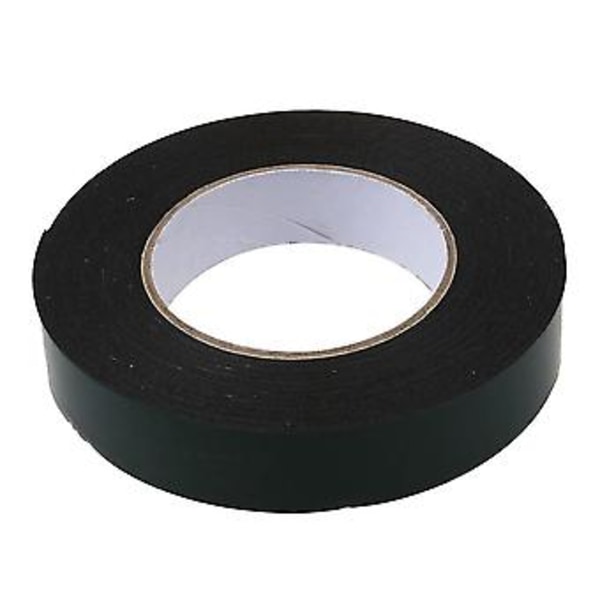 Svart Supersterk Permanent Dobbeltsidig Selvklebende Skum Bil List Karosseri Tape Bredde: 25mm