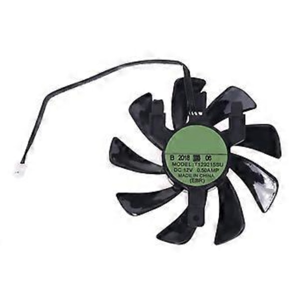 T129215SU RX 570 470D GPU Køler Grafikkort Blæser til Sapphire Radeon ITX Grafik