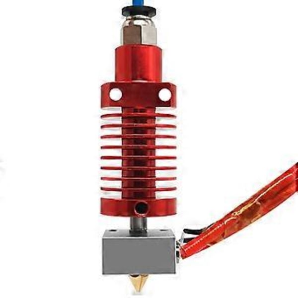 1 Set 24V Monterad Extruder Hotend Kit Munstycke Aluminium Värmeblock för Ender-3/CR-10/CR-10S Pro 3D-skrivardelar