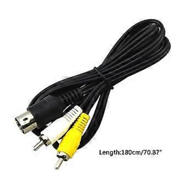 Audios Video AV-Kabel Ledningsadapter til RCA-TV Tilslutningsledning til SEGA Mega Drive 1