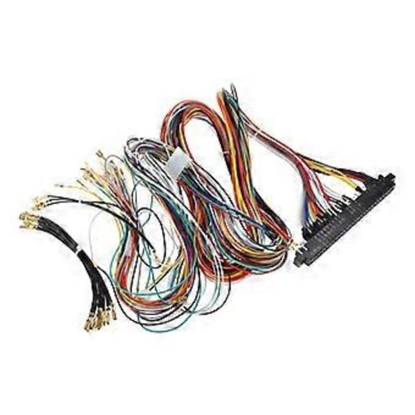 Arcade JAMMA 28 Pin Liitäntäkaappi Johdotusjohtosarja Piirilevykaapeli Arcade-pelikonsoleille Jamma 60 in 1 -kortti