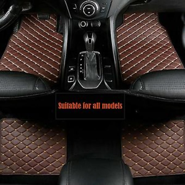Auton matto jalkamatto universaali jalkamatto auton sisätilan autotarvikkeet D