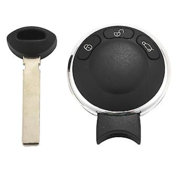 Fjärrkontroll Oskuren Bilnyckel Fob Ersättningsskal S Knappdyna För Mini Cooper Iyzkeyr5602