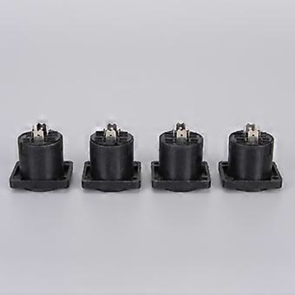 4-nastainen Speakon naarasliitin äänikaiuttimen vahvistimelle Canonille Head Ohm Small Squa -laitteille