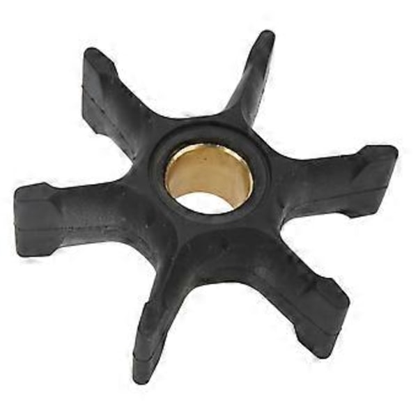 Vattenpump Impeller 6 Blad 0396725 Ersättning för Johnson Evinrude OMC BRP 40‑70HK Utombordare