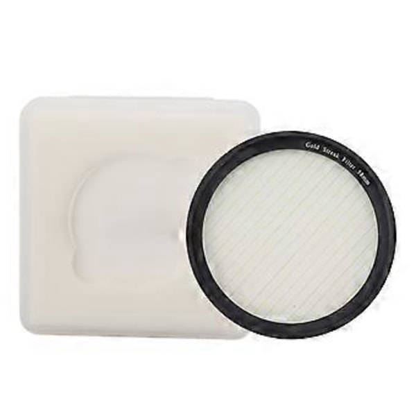 Guld Streak Filter Lys Flare Effekt Filter Optisk Glas Kameralinse Filter med Etui til Fotografering Natoptagelse 58mm