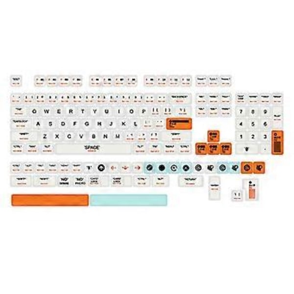 139 Taster PBT XDA Dye-sub Personlighed Mekanisk Tastatur Taster til 61/64/68/87/96/980/104/108 Taster Søde Tegneserie
