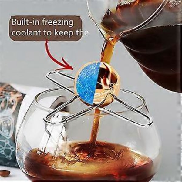 Espresso Tillbehör Espresso Maskin Tillbehör Iskaffe Kylare Espresso Måsten Kylare för Iskaffe, A