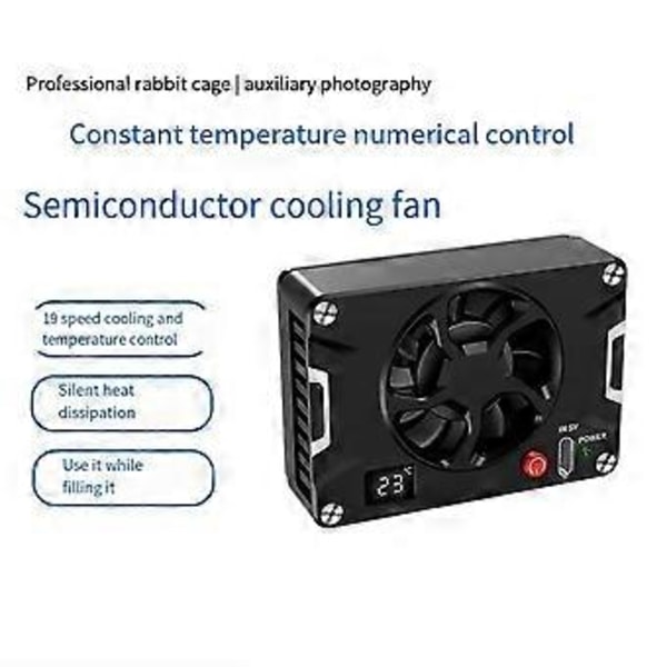 A7C2/A6700 R6 Kamera Konstant Temperatur Digital Display Halvleder Køleventilator