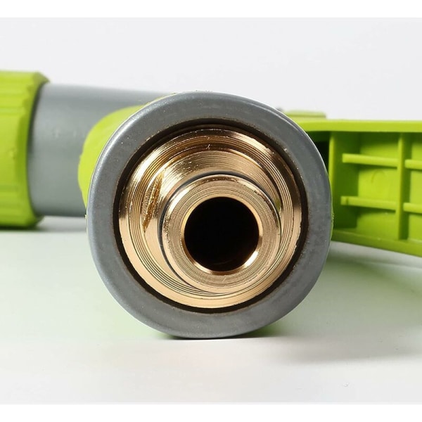 Husholdnings hagesprøytepistol metall høytrykksvannpistol for vanning av bilplen（grønn）